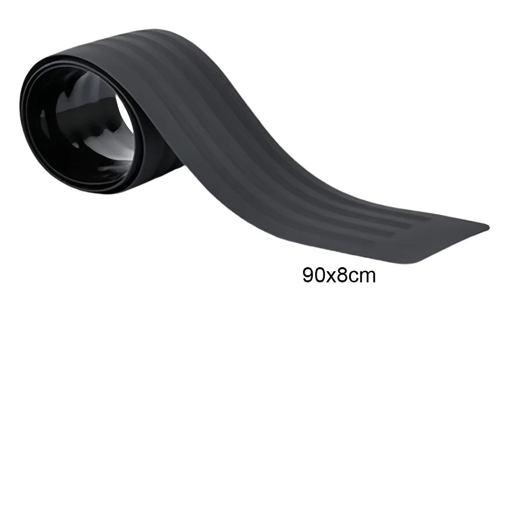 Universeller Auto-Kofferraum-Einstiegsleisten-Schutz Kratzfestes Gummi Stoßstangen-Schutzleiste Kollisionsschutzstreifen