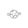 Double Star Connectors Moon For Celestial Themed Bulk Jewelry Findings