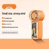 Southeast Asia Bestseller x688 Mini Turbo Handheld Fan - High-Speed, USB Charging, Long Battery Life