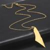 Palestine Israel Map Pendant Necklace Fashion Geography Country Necklaces Stainless Steel Charm Chain Jewelry Men Woman
