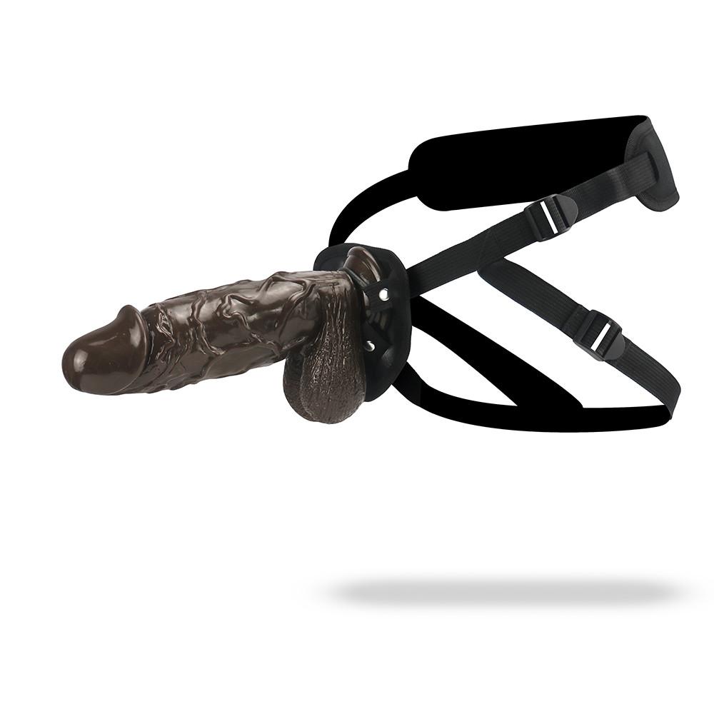 26CM Strap On Realistic Big Dildo Pants For Woman Men Couples Strapon Dildo Panties For Lesbian Gay Adult Game Sex Toy Sex Products