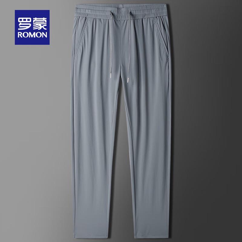 Romon Herren Eisseide Kordelzug Freizeithose