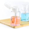 Portable Empty Pump Dispenser Nail Polish Remover Refillable Container Fluid PP Press Bottle Accessory Storage Box Case