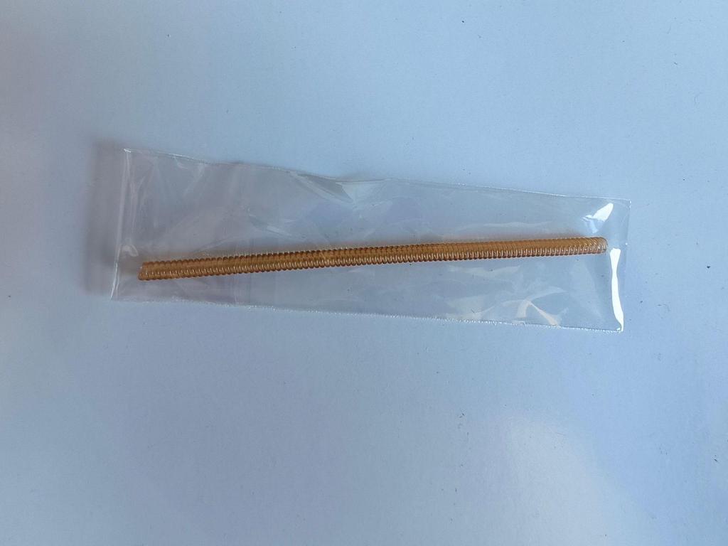 Transparent Adjustable Ring Sizer - Invisible Gold Wire Design