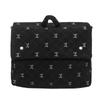 Vintage Corduroy Backpack Women's Bow Print Large Capacity Backpack