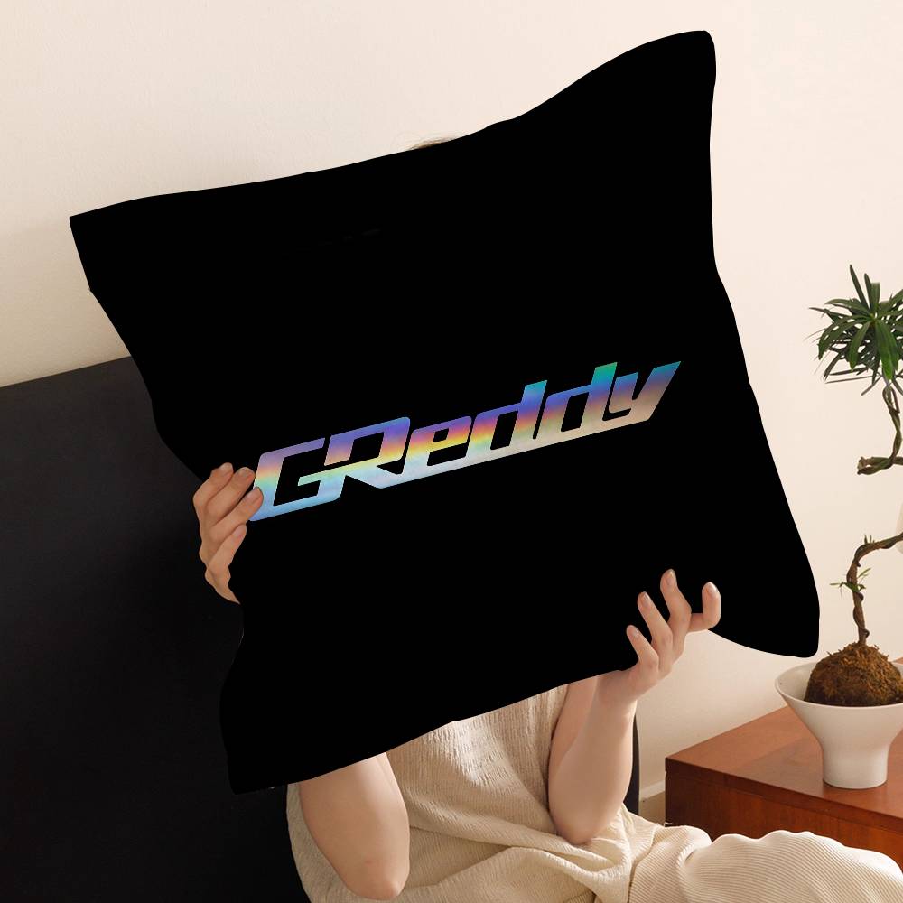G-Greddy-Y Cushion Cover Polyester Sofa Cushions Decorative Throw Pillows Home Decoration Pillowcover