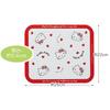 Skater Kitchen Heat-Resistant Board, Small, 26 x 22 cm, Hello Kitty Red Heart, Sanrio, KTBO1-A