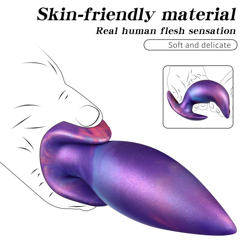 New Colorful Wearable Dildo With Bullet Shaped Anal Plug