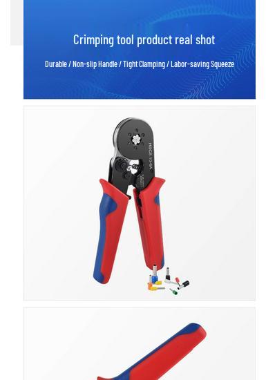 VE/EN/TE Pre-insulated Terminal Crimping Pliers & Pin Wiring Kit