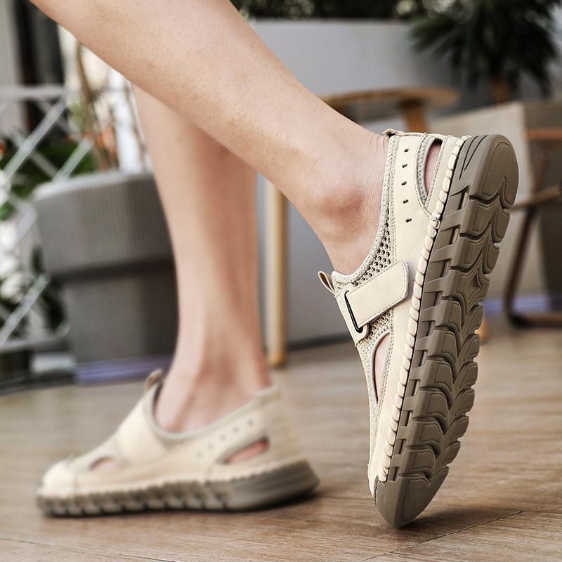 Zomer Heren Mesh Wandelschoenen Ademend Holle Outdoor Sneakers Klimschoenen Heren Sport Antislip Schoenen