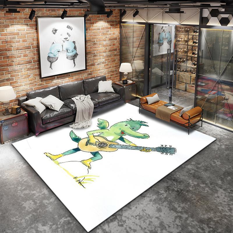Tabaluga Carpet Rug for Living Room Bedroom Home Sofa Decoration,Kids play Nonslip Floor Mat