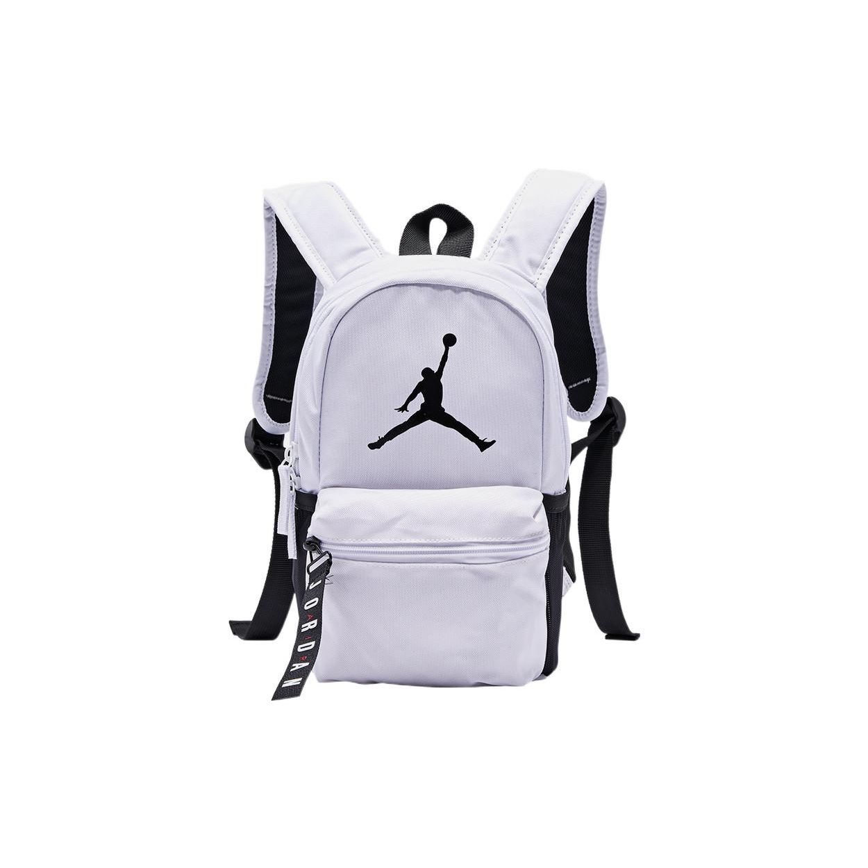 Jordan Sports Leisure Polyester Backpack Unisex Backpacks White JD2013010TD-001 White