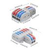 10Pcs Compact Wire Connectors Lever Nut Terminal Block SPL Quick Connect Equipment