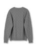 JUAN HOMME Squared Weaving Knit (Grey)