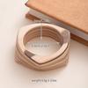 Texture Wooden Bracelet Wide Geometric Bangles New Wooden Bangles  Gifts