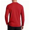 Men's V-Neck Long Sleeve Casual Shirt for Everyday Comfort