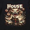 Camiseta Hausu House 1977, Camiseta de Cine de Culto de Obayashi, Camiseta Gráfica de Terror Vintage Japonés, Top de Película Pop Psíquico Retro, Regalo para Cinéfilo