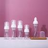 30/50/60ml Mousse Bottle Dispenser Foaming Soap Bottle Empty Plastic Mousse Facial Cleanser Pump Bottle Travel Shampoo Dispenser