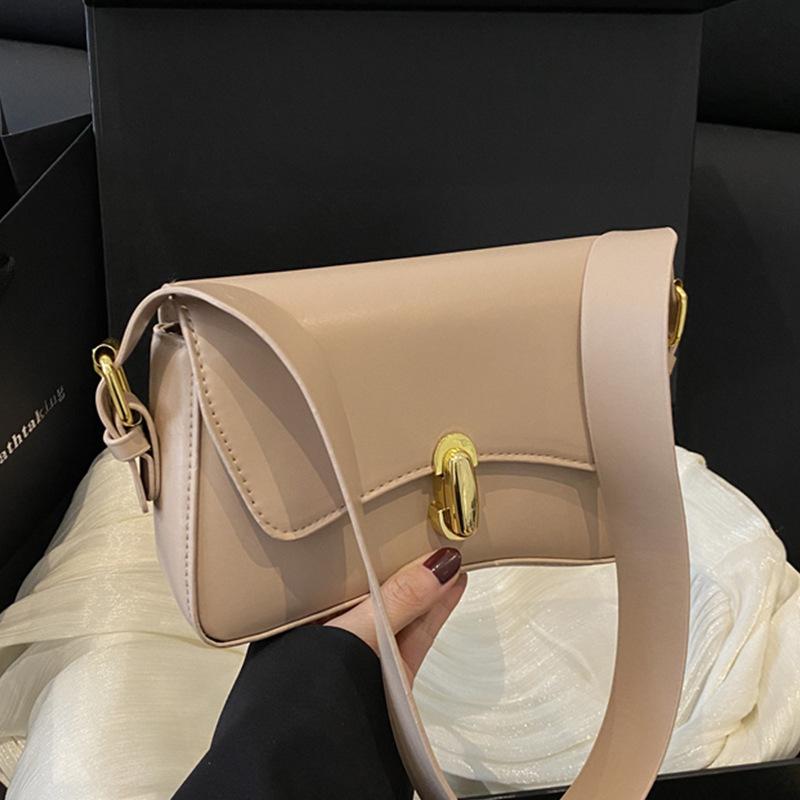 Niche Design Texture Underarm Bag Women's 2025 New Summer Shoulder Bag Simple Fashion Handbag