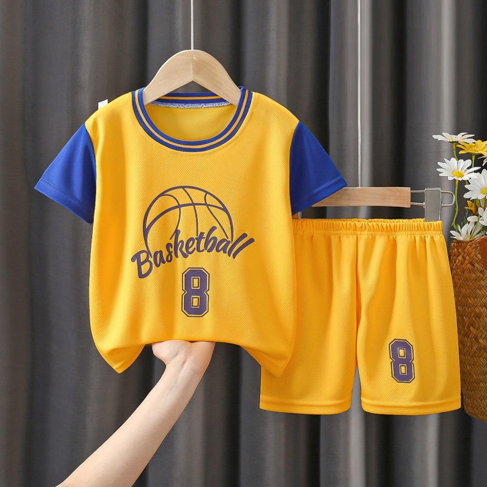 Summer Children's Basketball Uniform Set