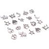 30pcs/lot No Fade Charms 316 Stainless Steel Butterfly tree heart Charms handmade Craft pendant Jewelry Making,DIY for necklace