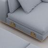 2Pcs Universals Modular Sofa Interlock Buckles Couch Clip Split Sofa Fixed Furniture Connector Easy To Install