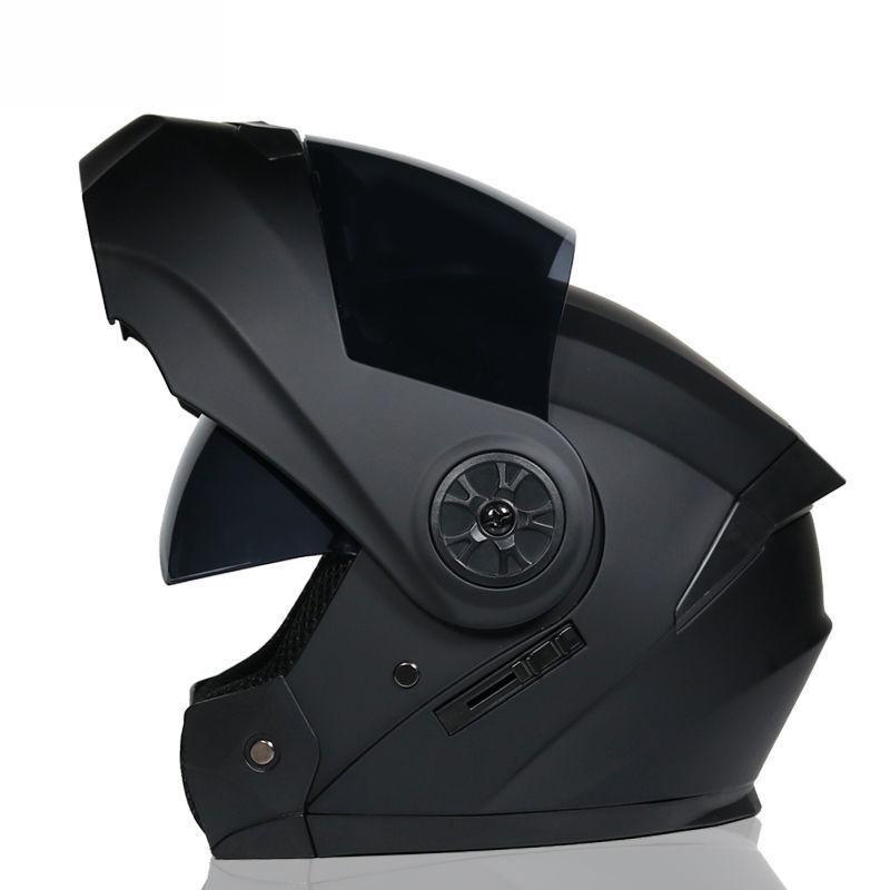 

Новый шлем для электромобиля для мужчин и женщин, шлем-раскладушка с двойным зеркалом, полуличность, уличный, внедорожный шлем, универсальный шлем на четыре сезона M