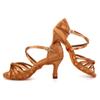 Professionella kvinnor latinsk dansskor Salsa sällskapsdansskor inomhusklack 7cm