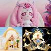 New Cookie Run Kingdom Plush Toy Pure Vanilla Cookie Eternal Sugar Cookie Soft Stuffed Doll Game Peripheral Collectible Gift