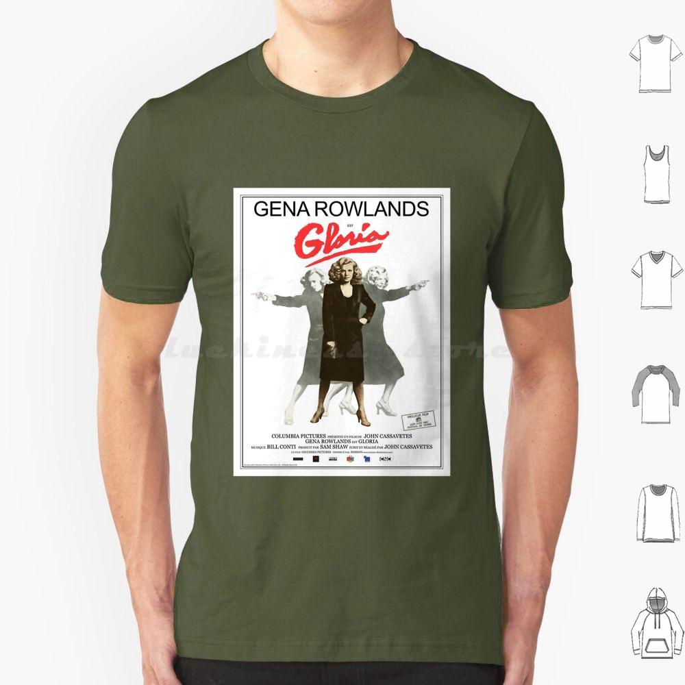 GloriaGena Rowlands T Shirt Cotton Men Women DIY Print Gena Rowlands John Cassavetes A Woman Under The Influence Film Peter S
