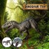 2020 New 34x8x18cm Jurassic Indominus Rex Action Figures Open Mouth Savage Tyrannosaurus Dinossauro World Animals Model Kid Toy