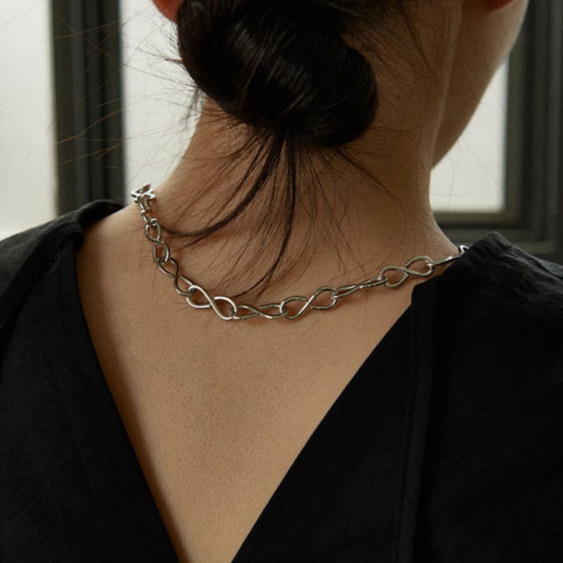 FINNLEE REST IN CITY 12 NECKLACE - SILVER