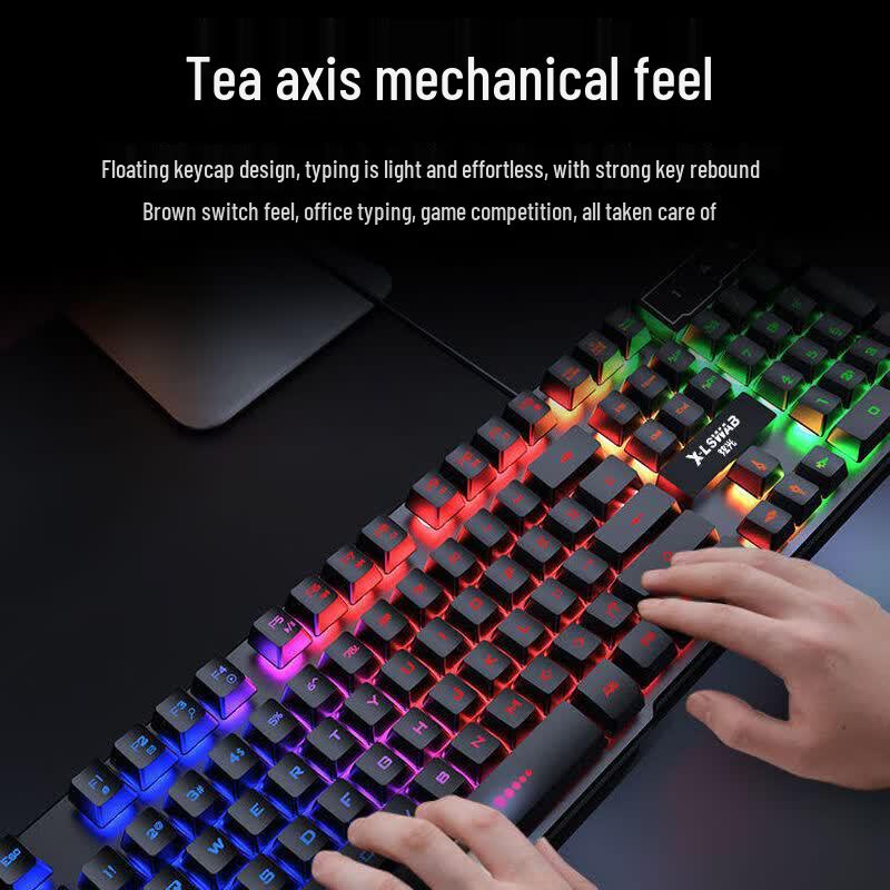 EWEADN GX30 Mechanical Feel Gaming Keyboard