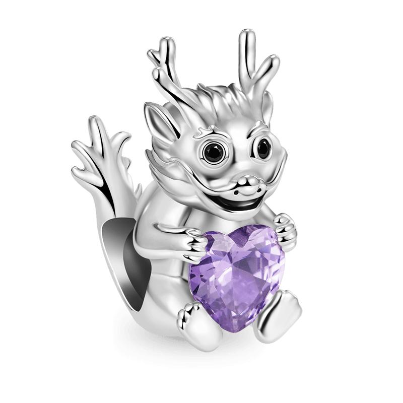 925 Silver Plated Cute Animal Charm Beads DIY Necklace Bracelet Gift Enamel Dog Panda Penguin Fashion Jewelry