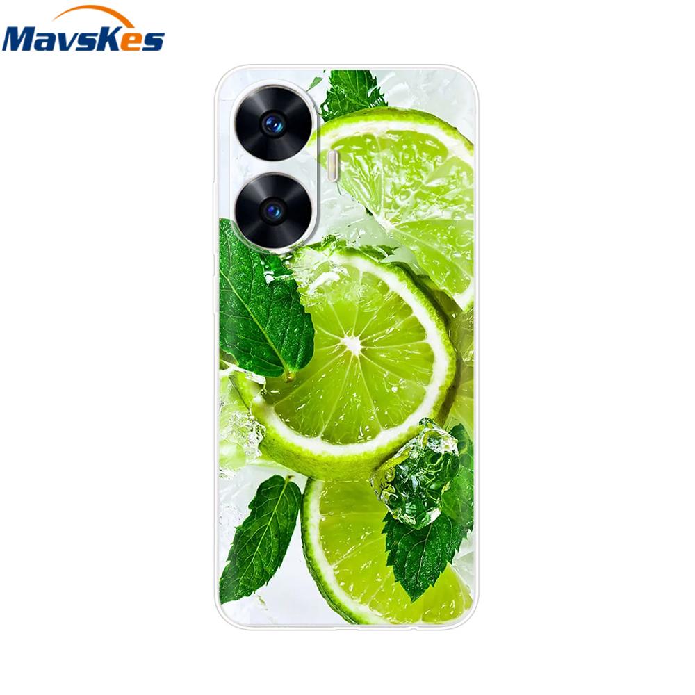 For Realme C55 4G Case C 55 Transparent TPU Soft Silicone Cover For OPPO Realme C55 RealmeC55 6.72 Inch Back Cases Phone Bumper