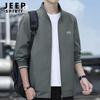 JEEP SPIRIT Men's Casual Stand-Collar Jacket
