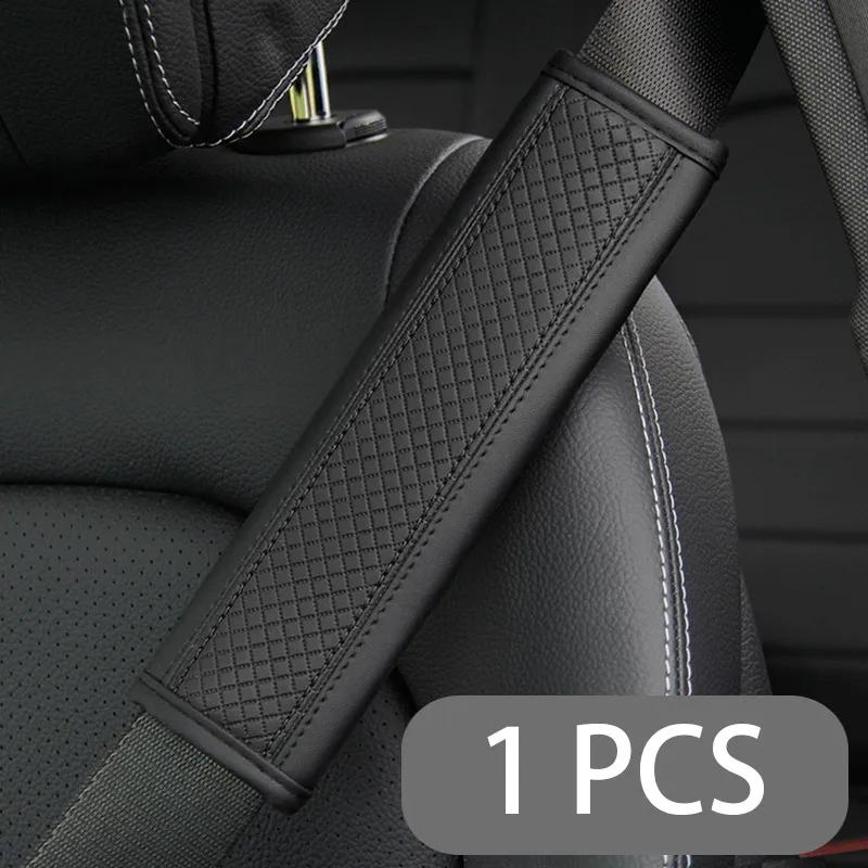 Pu Leather Car Seat Belt Safety Belt Shoulder Cover Breathable Protection Seat Belt Padding Pad