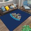 "Blue Carpet with Newcastle United Logo for Bedroom or Living Room" Suitable for use as an anti-slip for living room bedroom sofas