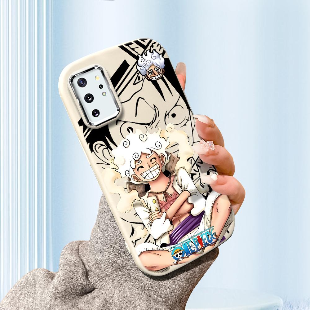 

Сплошной цвет с серебряным краем линзы, жирный корпус, Мягкий ТПУ, жидкий силиконовый чехол, противоударный чехол для телефона для Xiaomi Redmi Samsung Samsung S24 Ultra 5G белый