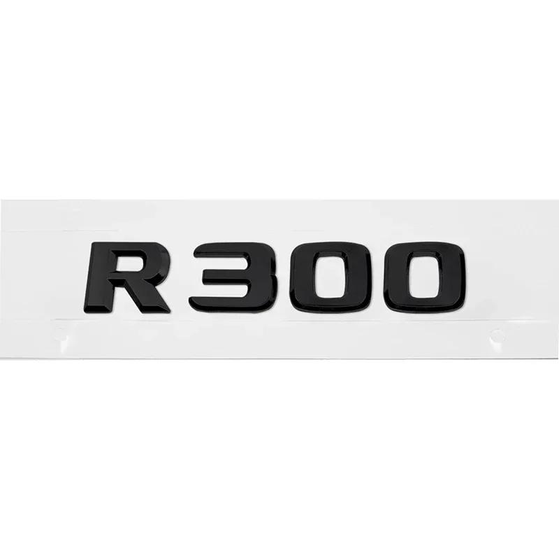 ABS Car Rear Sticker Alphabet Trunk Badge Decal Exterior for Mercedes Benz R63 R300 R320 R350 R500 R Class 3D Emblem Accessories