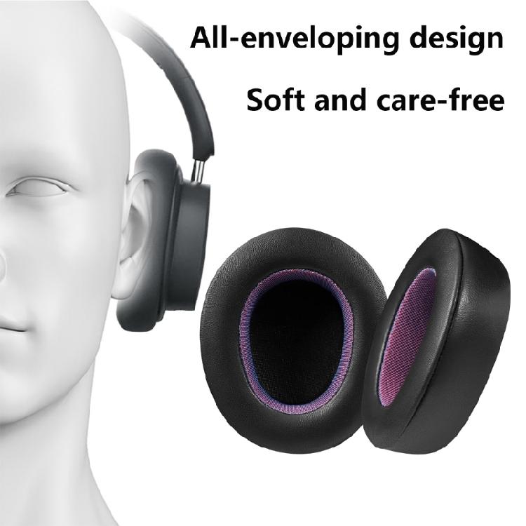 1 Pair Replacement Earpads Soft Sponge Ear Pad Comfortable Earmuffs Repair for ANP Wireless Headphone