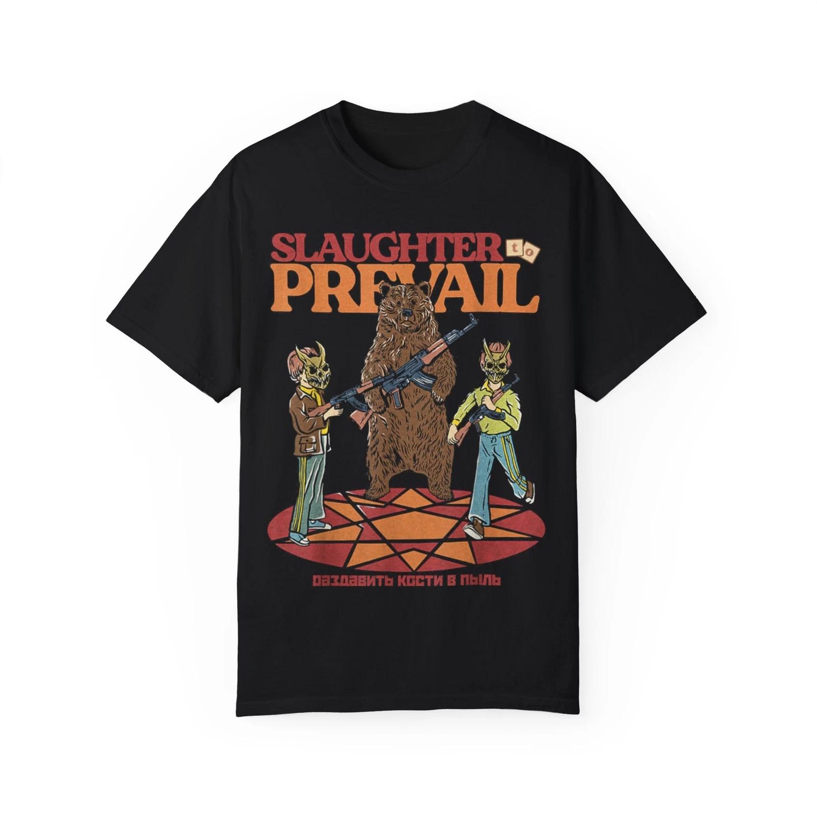 Slaughter to Prevail | Deathcore clothing | Gothic clothes | Metal Band Shirt 2XL