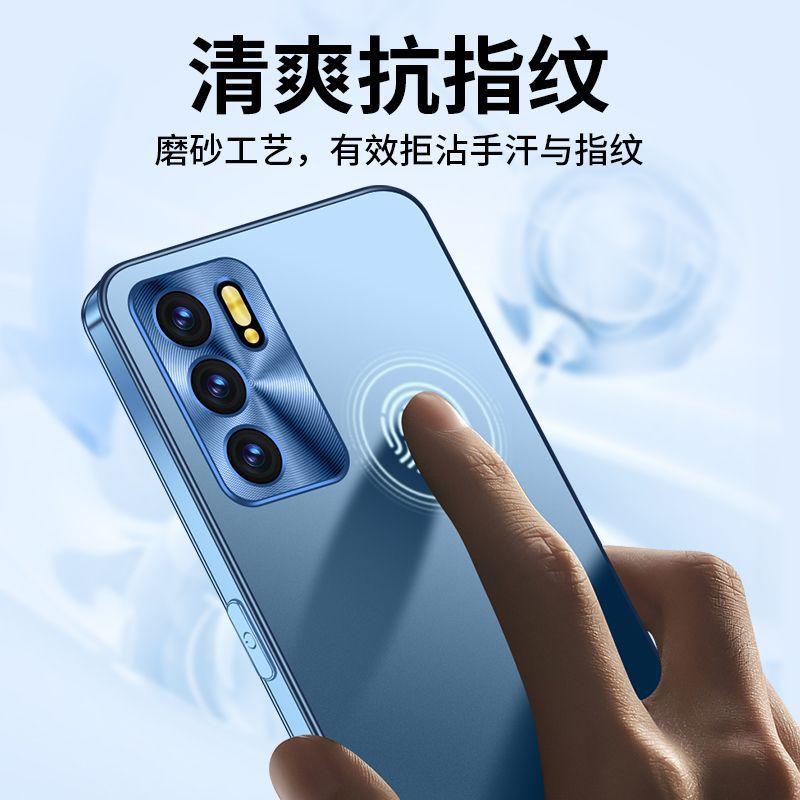 Applicable to OPPOreno1 mobile phone case, new reno1pro metal lens reno1pro + trend protective case