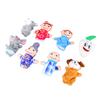 8 Stück Cartoon Tier Fingerpuppe Klein Tragbar Pädagogisches Fingerspielzeug für Kinder