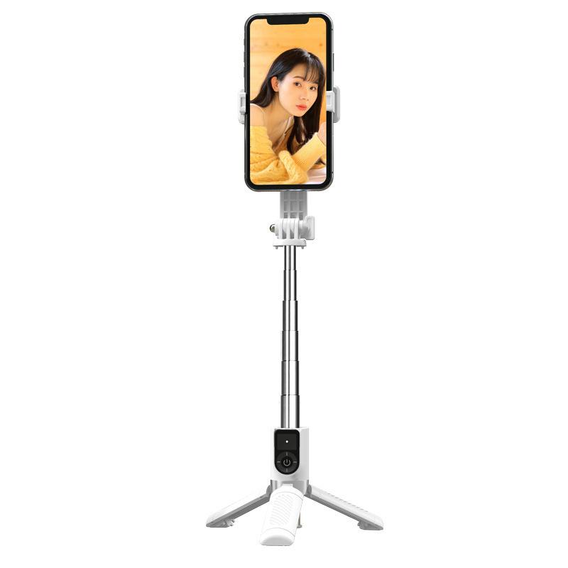 Mini Aluminum Alloy Bluetooth Selfie Stick Tripod for Live Streaming