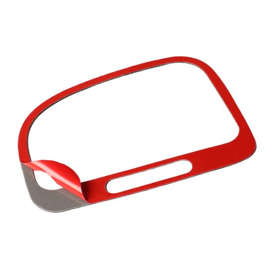 2 Stücke Carbon Faser Vent Outlet Auto Air Aufkleber Trim für VW Golf 6 R MK6