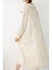 Spring/Summer 2026 Floral Print Spaghetti Strap Midi Dress - Sweet Mori Style with Lace Patchwork