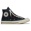 Converse 1970s Chuck Taylor All Star Zip Plaid High Top Canvas Shoes Unisex Sneakers Green Black 169258C