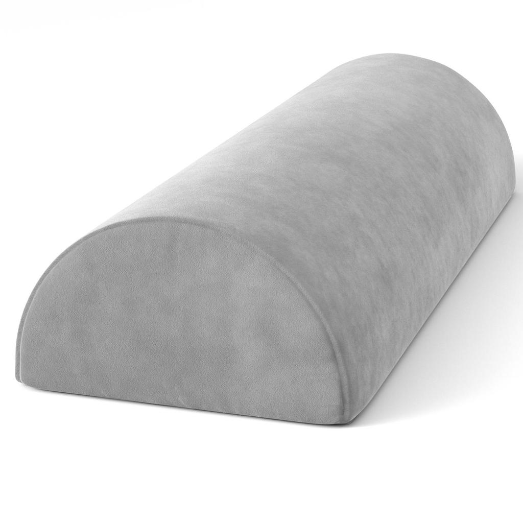 Ergonomický půlválcový krční polštář pro podporu a trakci krku