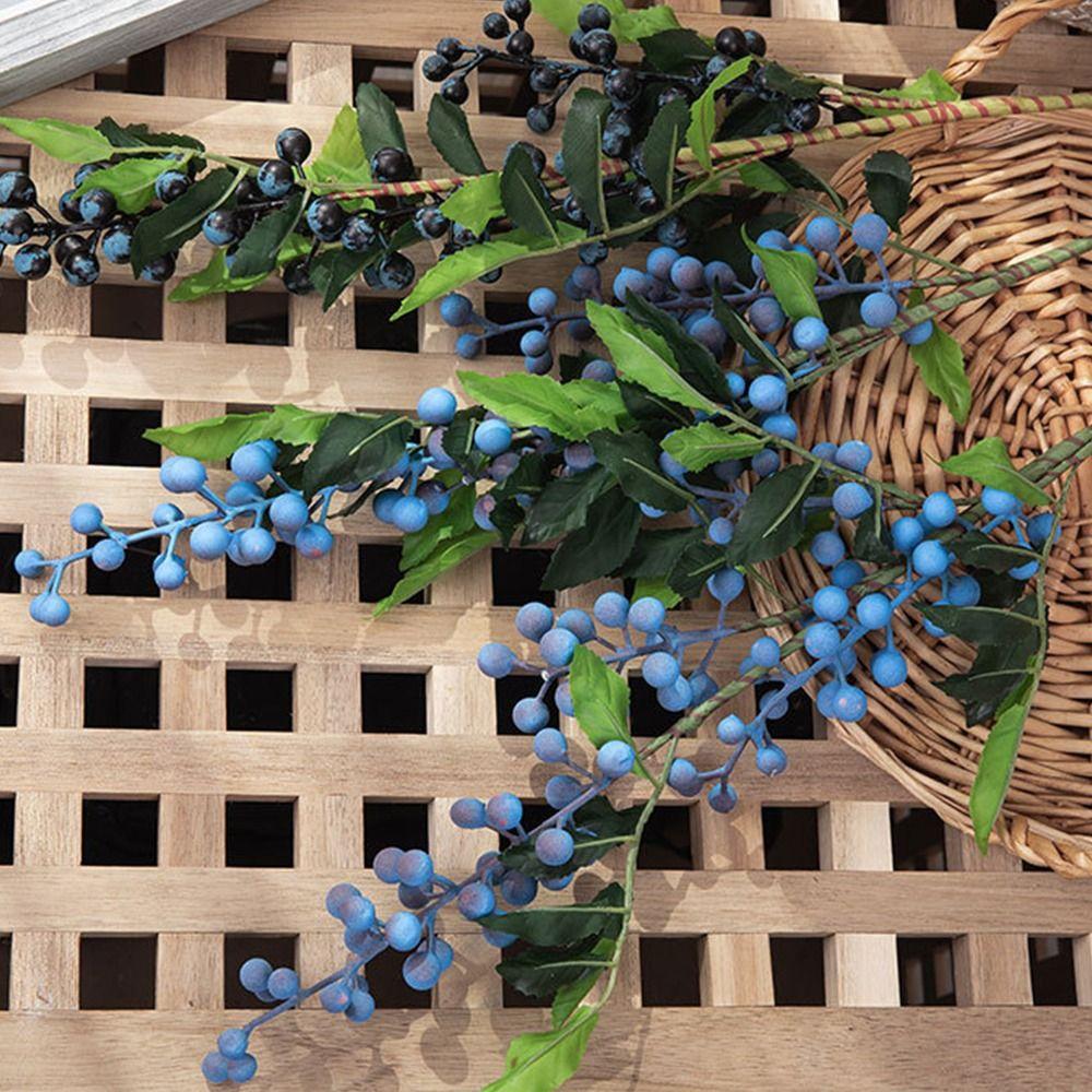DIY Artificial Red Berry 70cm Simulation Red Berries Creative Christmas Decorations New Year